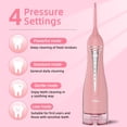thumbnail image 2 of Water Flosser ToFlow C101 recargable de 300 ml para dientes, color rosa, 2 of 8