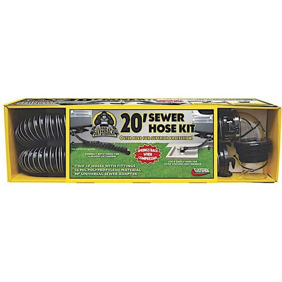 Valterra D04-0675 Silverback Sewer Hose Kit - 20'