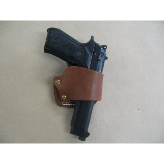 Beretta 92 / 96, Taurus PT 92,99,100,101 Leather Belt Slide Holster TAN USA