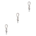 thumbnail image 3 of QualitChoice Towel Clip Clothes Rack Laundry Clamp Space Saving Metal Clothing Hanger Hanging Clamps Rustproof Kitchen Gadget Type 3 3PCS, 3 of 6