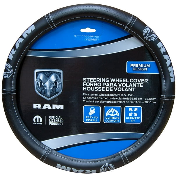 Plasticolor 006697R25 Dodge Ram Deluxe Elite Steering Wheel Cover