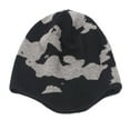 thumbnail image 4 of BKQCNKM Winter Hats for Men Beanies Hats Men Double-layer Cap Set Hat Camouflage Hat Ear Knit Cycling Marm Winter Sports Ski Woolen Baseball Caps Ski Hats for Men Gray One Size, 4 of 5