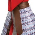 thumbnail image 3 of Mulan Déguisement Rouge de Héros de Luxe pour Femme, 3 of 3