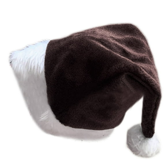 CIYISON Christmas Party Hat Christmas Hat Plush Santa Hat Funny Hat Christmas Party Decoration Santa Claus Costume
