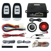 EASYGUARD Smart Key PKE Passive Keyless Entry Car Alarm System Push Start Button Remote Engine Start Remote Trunk Release DC12V