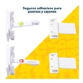 thumbnail image 3 of Seguro Adhesivo para Puertas y Cajones 4pzs Safety 1st Blanco, 3 of 4