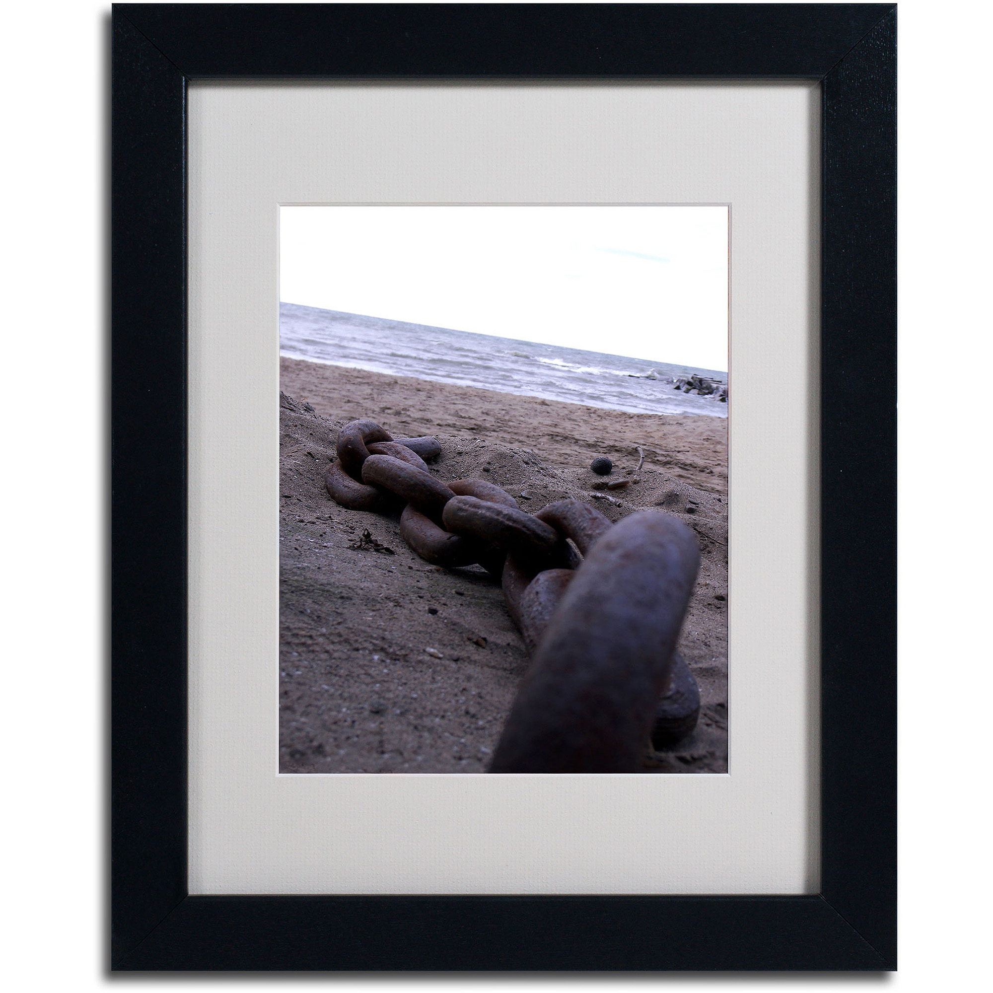 Trademark Fine Art "Boundless" by Monica Fleet, Black Frame
