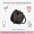 thumbnail image 5 of Kedzie Harper Multi-Pocket Crossbody Bag, Black (Women's), 5 of 7