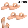 thumbnail image 1 of Temporary Corrector Suit for Diabetic Feet Orthopedic Pad Orthopedic Set Toe Orthosis Reusable Silicone Toe Pads, 1 of 4