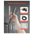 thumbnail image 3 of Rainfall Shower System, Matte Black Shower Set with 10-Inch Rain Shower Head & Handheld Spray, Ceiling Mount Bathroom Fixtures, Brass Valve Included, 3 of 9