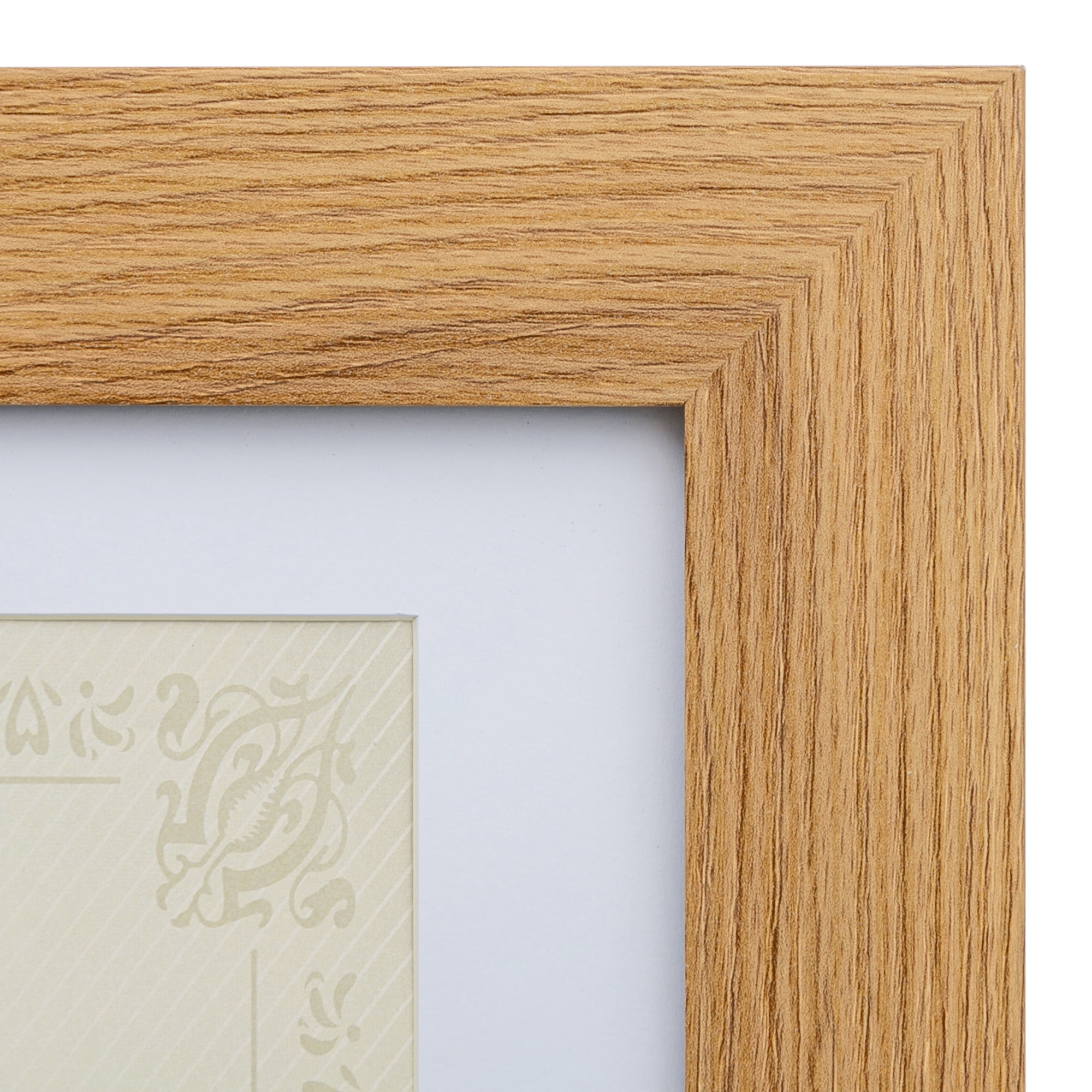 (4 pack) Better Homes & Gardens – 8.5x11 Picture Frame – Wood Document Frame Wall Photo Frame