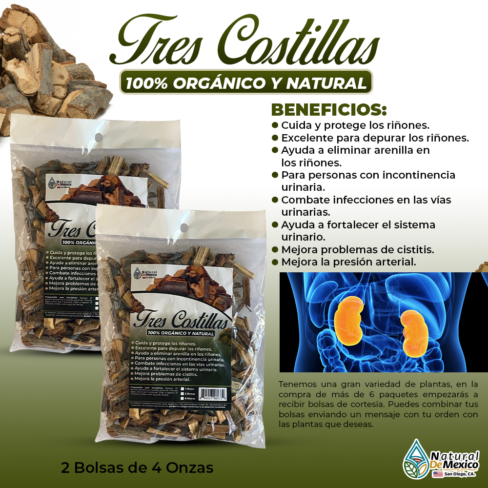 Palo de Tres Costillas Hierba / Herb Tea 8 oz. 227gr. (2/4 oz.) Mexican Herb Palo de Tres Costillas Hierba / Herb Tea 8 oz. 227gr. (2/4 oz.) Mexican Herb