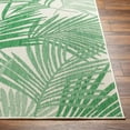thumbnail image 4 of Hauteloom Jaala Living Room, Bedroom Patio Outdoor Area Rug - Coastal - Bone, Emerald, Kiwi - 5'3" x 7', 4 of 6