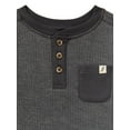 thumbnail image 4 of easy-peasy Baby and Toddler Boy Long Sleeve Henley Tee, Sizes 12 Months-5T, 4 of 6