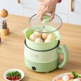 thumbnail image 5 of Electric Hot Pot, Mini Ramen Cooker, 1.5L Noodles Pot, Hot Pot Electric, Mini Pot for Steak, Egg, Fried Rice, Ramen, Soup, Porridge, Oatmeal, Portable Cooking Pot with Power Adjustment, 5 of 17