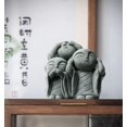thumbnail image 2 of SEEK RARE Mini Monk Buddha Statue Green Sandstone Statues Zen Monk Praying Statue Sculptures for Wealth Good Luck Feng Shui Decor Home Fish Tank Aquarium Garden (Style 3), 2 of 8