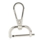 thumbnail image 3 of Cierres giratorios de langosta, cierres para bolsos, accesorios de cuero PU, cierres para llaveros, ganchos giratorios, clips de gatillo para correas , Plata de 19 mm 19mm Plata, 3 of 8
