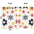 thumbnail image 5 of FORMRS Acrylic Clipboard with Low Profile Clip Standard A4 Letter Size, 12.5" x 9", Beige Retro Flower, 5 of 8