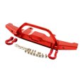 thumbnail image 2 of Parachoques De Camión RC, Mecanizado CNC Juego De Parachoques RC Con Ganchos Para 1/16 WPL C14 C24 Accesorios De Camión RC rojo Baoblaze Parachoques delantero del coche RC, 2 of 6