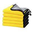 thumbnail image 1 of Car Wash Towel Rags, Car Cleaning Cloths Reusable Superior Absorbency Solid Stitching Double Sided  For Office, 1 of 8