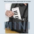 thumbnail image 2 of M-VAVE SMK-25mini Rechargeable MIDI Keyboard, 25 Keys, Portable Mini USB Keyboard, MIDI Controller with 25 Velocity-Sensitive Keys, 1 Button, 2 of 4