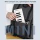 thumbnail image 2 of Clavier MIDI rechargeable M-VAVE SMK-25mini, 25 touches, mini clavier USB portable, contrôleur MIDI avec 25 touches sensibles à la vélocité, 1 bouton, 2 of 4