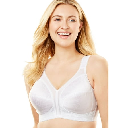 Plus Size Wireless Comfort Strap 18 Hour Bra By Playtex