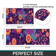 thumbnail image 7 of Pioneer Flower Floral Print Pattern Kitchen Rugs Sets Of 2,Anti Fatigue Kitchen Mat Rugs Non Slip Washable,Decorative Kitchen Floor Mats for Kitchen,Sink,Laundry,17"x30"+17"x47", 7 of 7