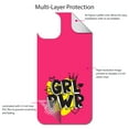 thumbnail image 4 of DistinctInk Custom SKIN / DECAL compatible with OtterBox Symmetry for iPhone 11 Pro (5.8" Screen) - Girl Power - GRL PWR - Pink Yellow Black, 4 of 5