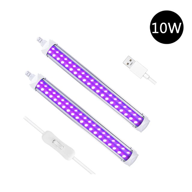 1PCS UV LED Black Light Bar,10W LED Black Light Fixture,Portable