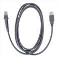 thumbnail image 3 of 2 x USB A Male to RJ45 Cable 7Ft 2M Barcode Scanner LS4278 LS2208 2208AP,2 x bar code scanner serial cable,gray, 3 of 8