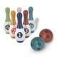 thumbnail image 3 of Mini Juguetes De Bolos, Juego De Bolos Seguro Para Niños, 6 Pines Y 2 Bolas Para Interiores, 3 of 8