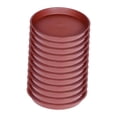 thumbnail image 3 of 12 piezas de 11.81 "Bandejas de plantas de planta para macetas para plantas para exteriores Rojo, 3 of 8