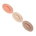 thumbnail image 1 of 3D Silicone Lips, Practice Silicone Lips Soft 3 Pcs Real Skin Touch Feeling Tooth Shape  For  Training, 1 of 8