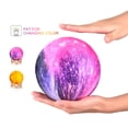 thumbnail image 2 of Labymos Creative Moon Lamp 3D Printed Starry Lamp LED Night Light Touch Tap Control 15cm/, 2 of 8