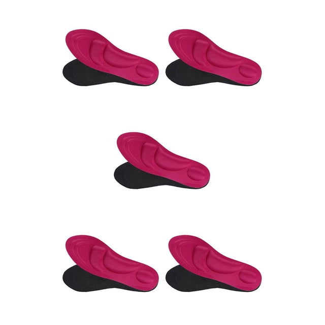 Wosthever Plantillas de masaje 4D, cojín para correr resistente al desgaste, pies planos, soporte para el arco, absorbente, antiolor, plantilla Type8 NO8