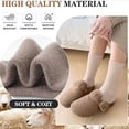 thumbnail image 2 of 5 Pairs Womens Merino Wool Socks Hiking Warm Winter Thick Thermal Crew Cozy Cabin Ladies Gift Comfy Boot Work Socks, 2 of 8