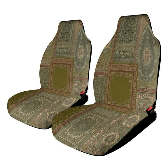 Bohemia Car Seat Cover Set Auto Front Bucket Cushion Protect Accessories 2 Piece