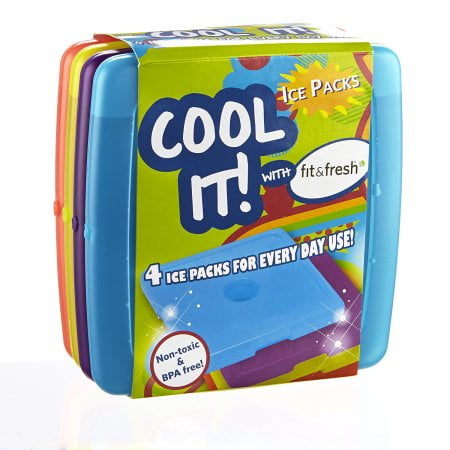 Details about   Fit & FRESH Assorted Butterfly Reusable Ice Packs for Lunch Boxes & Coolers 24PK 