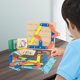 thumbnail image 4 of madera Número Construcción Rompecabezas Forma Reconocimiento de color Habilidad fina Pegboard Educativo para actividades preescolares Hugo Rompecabezas de letras y números, 4 of 10