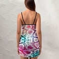 thumbnail image 4 of Ladies Elegant Sling Sleeveless Sexy Dress Animal prints, 4 of 6