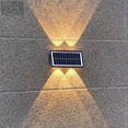 thumbnail image 4 of Matsuzay Luz de pared de paisaje solar, lámpara de jardín para el hogar, villa, foco creativo, detección de brillo, decoración de patio fuerte Iluminación y accesorios 4LED Matsuzay HA073237-01, 4 of 6