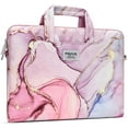 thumbnail image 7 of MOSISO Polyester Belt 13.78' x 0.79' x 10.24' Laptop & Messenger Bag, Pink, 7 of 7