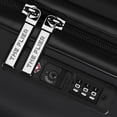 thumbnail image 4 of The Flier Polycarbonate Check In 24" Luggage in Black, 4 of 5