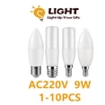 thumbnail image 2 of Bombilla Led de columna para decoración del hogar, lámpara superbrillante de 1 a 10 piezas, barra T37 C37 9W AC220V E27 E14 3000K 4000K 6000K para dormitorio y oficina, 2 of 4