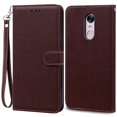thumbnail image 1 of For Xiaomi Redmi 5 Plus Case Redmi 5 Shockproof Wallet Flip Case for Xiomi Redmi 5 plus 5plus Phone Cases Leather Fundas Shell Coffee -Strap For Redmi 5 Plus, 1 of 6