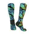 thumbnail image 4 of Haiem Hippie Style Socks, Funny Novelty Crazy Design Cotton Socks Sports Socks Knee High Socks For Men, Women,1Pairs - Gift For Working Friends, 4 of 9