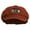 Red, variant on Captain Rum Embroidered Cotton Elastic Big Size Newsboy Cap - White 2XL-3XL