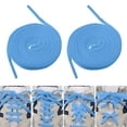 thumbnail image 2 of Unatoiry 2pcs/set Shoe Laces Durable And Exquisite Craft For Flat Sneakers Unisex Polyester Shoelaces, 2 of 6