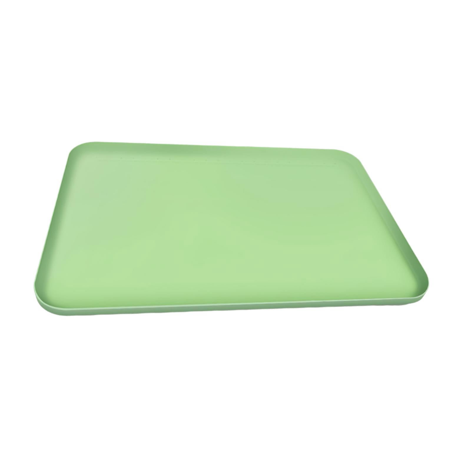 WLPZXP Silicone Painting Mat Easy Cleaning Non Stick 24"x16" for DIY Drawing Liquid Green